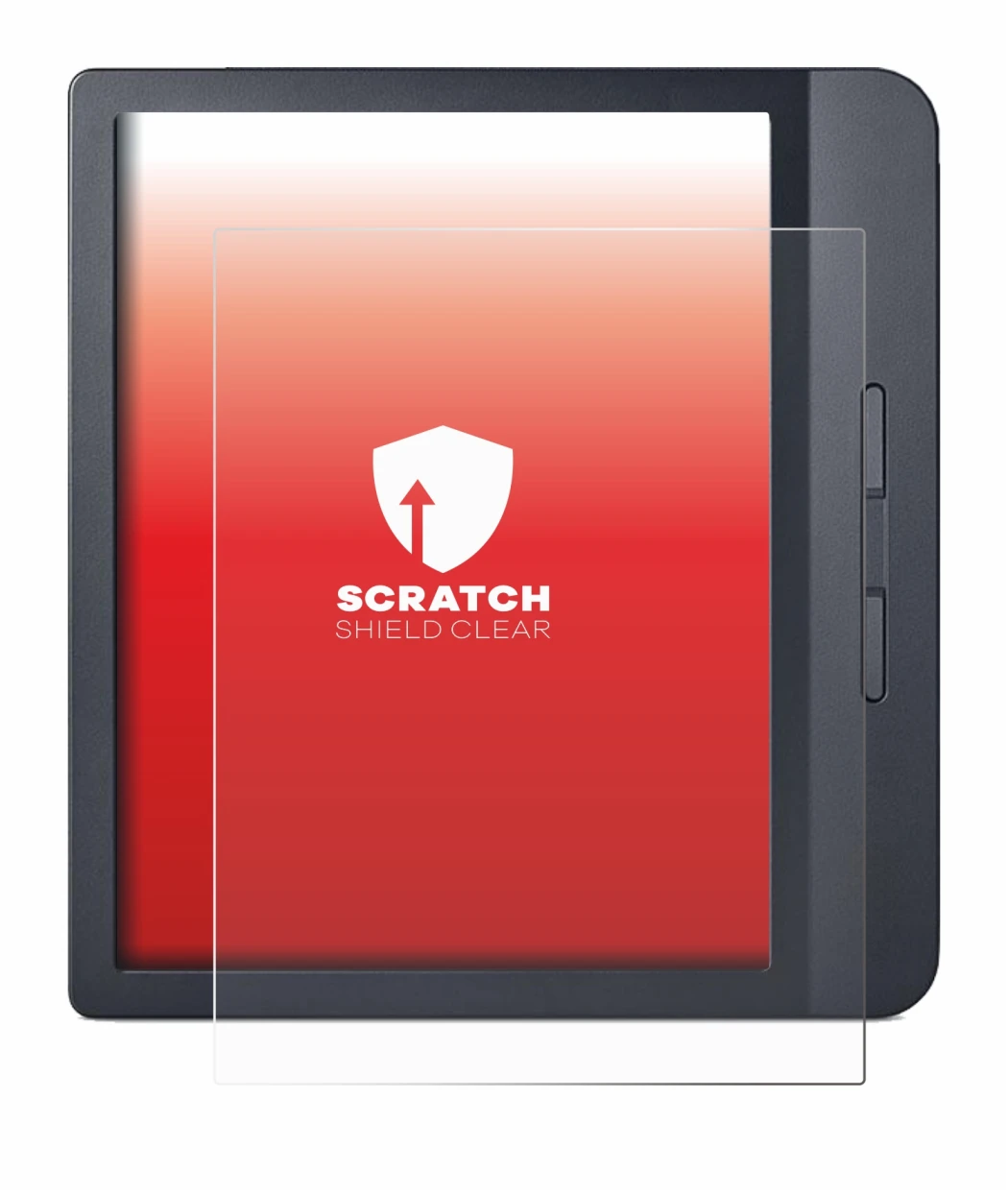 Image de l'appareil Kobo Libra H2O avec une grande variété de protections d'écran.