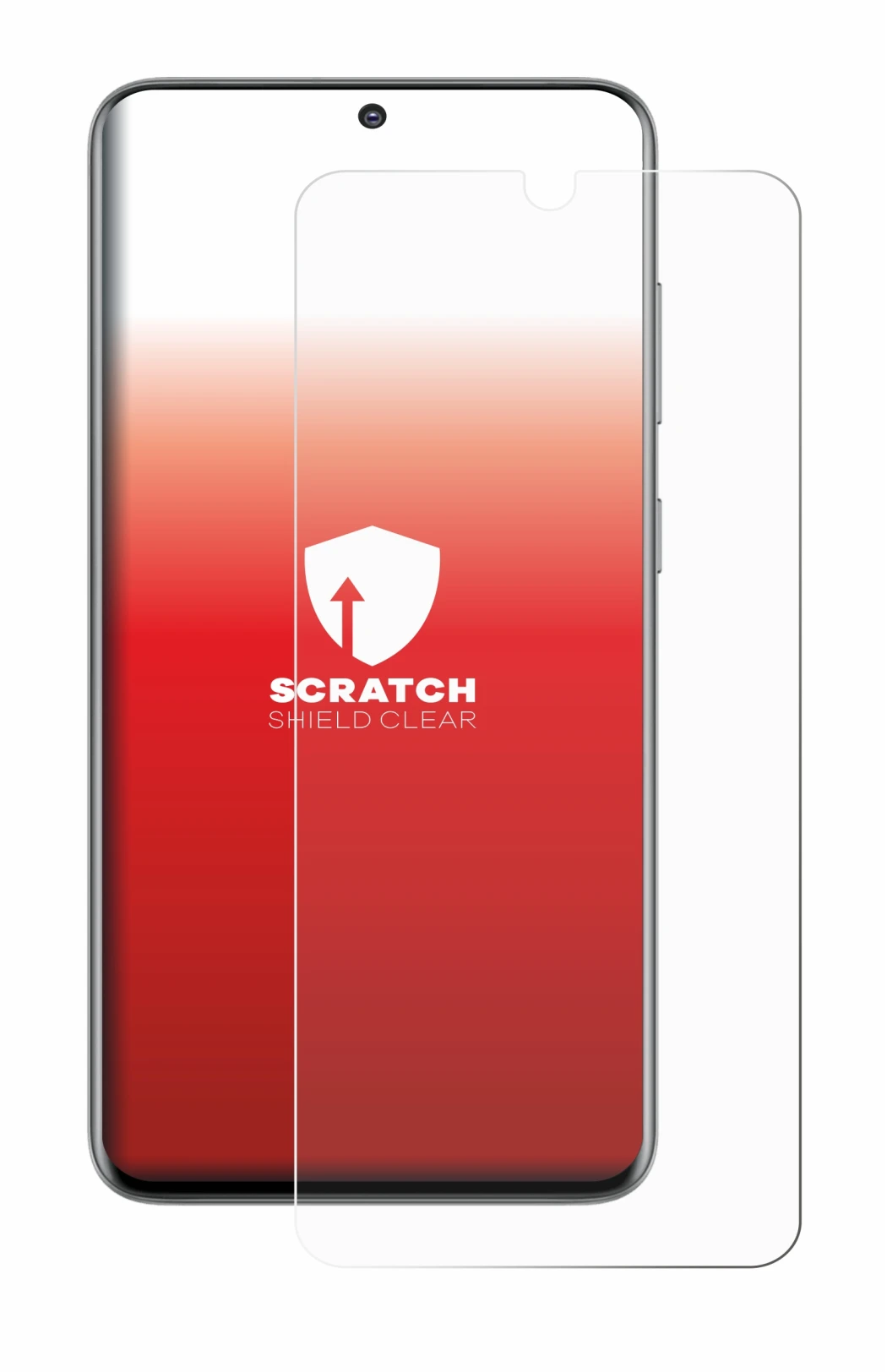 Image de l'appareil Samsung Galaxy S20 avec une grande variété de protections d'écran.