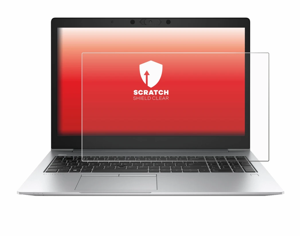 Image de l'appareil HP EliteBook 850 G6 avec une grande variété de protections d'écran.