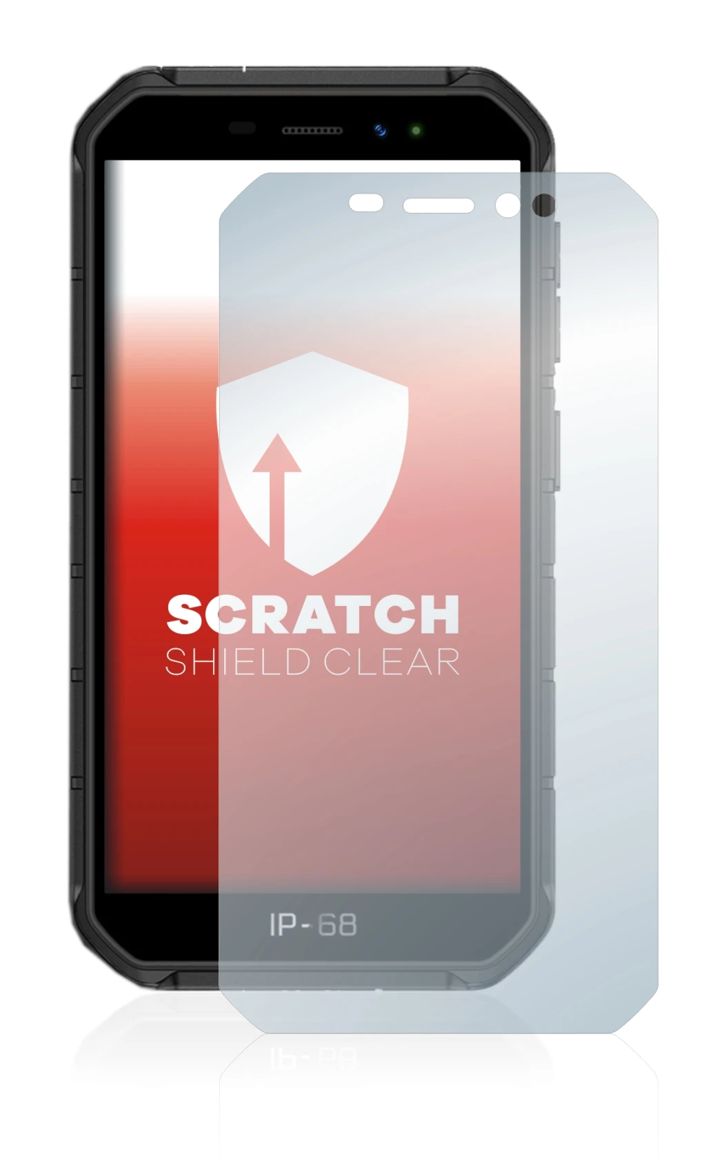 Image de l'appareil Ulefone Armor X7 avec une grande variété de protections d'écran.