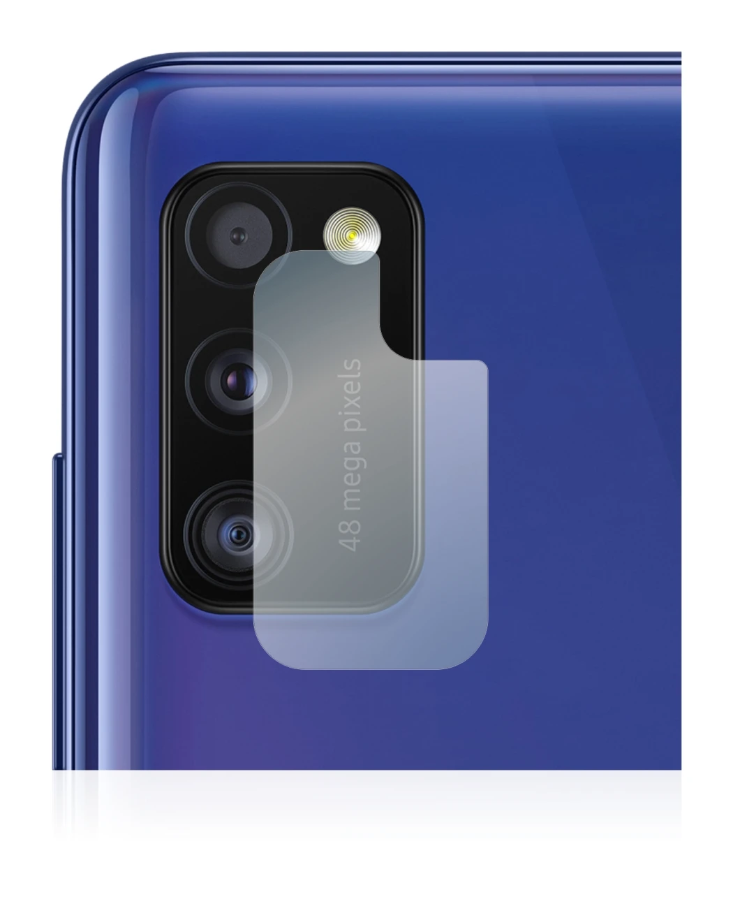 Image de l'appareil Samsung Galaxy A41 (Caméra UNIQUEMENT) avec une grande variété de protections d'écran.