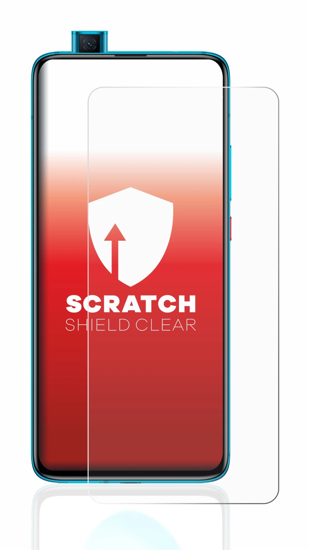 Image de l'appareil Xiaomi Poco F2 Pro avec une grande variété de protections d'écran.