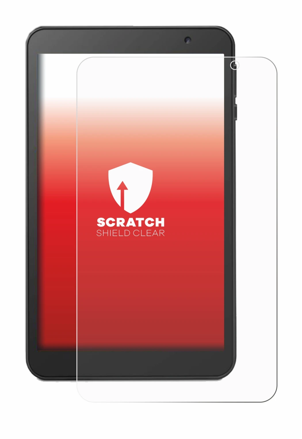 Image de l'appareil Vankyo MatrixPad S8 avec une grande variété de protections d'écran.