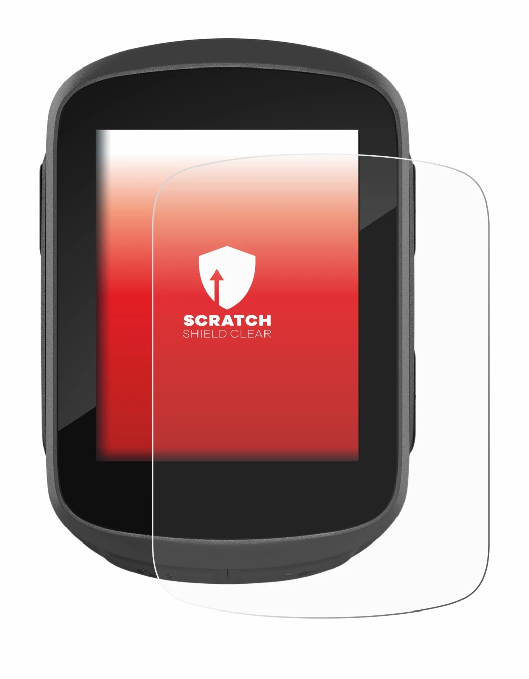 Image de l'appareil Garmin Edge 130 Plus avec une grande variété de protections d'écran.