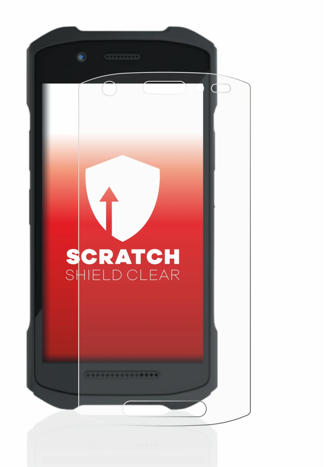 Image de l'appareil Zebra TC21 avec une grande variété de protections d'écran.