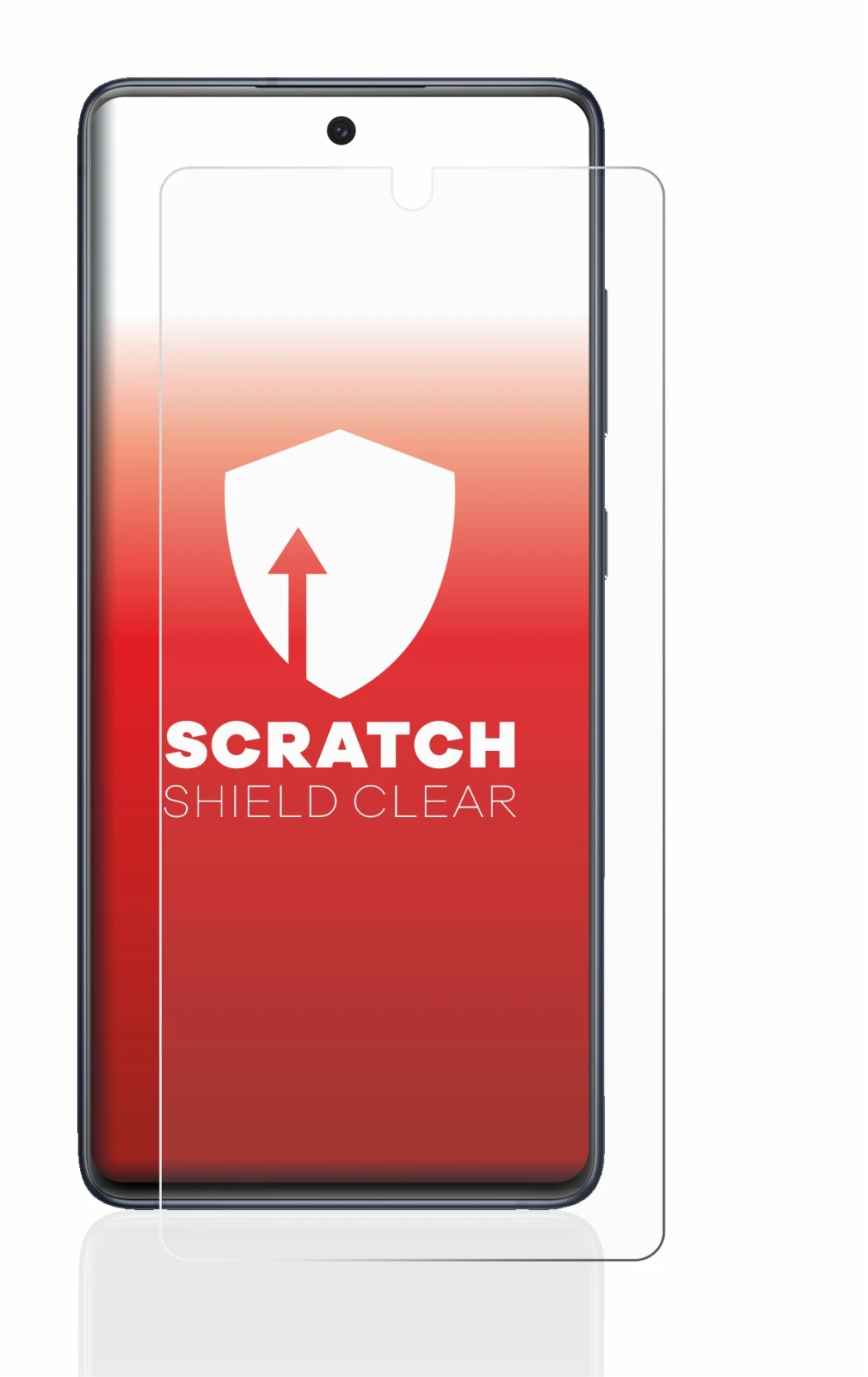 Image de l'appareil Samsung Galaxy S20 FE avec une grande variété de protections d'écran.