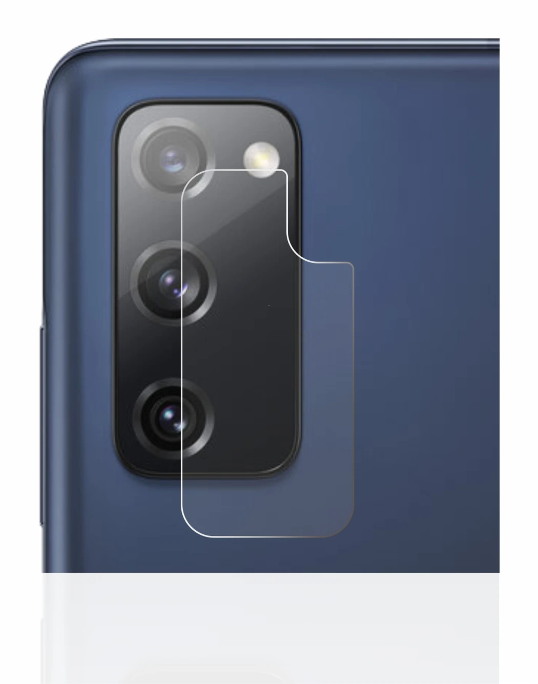 Image de l'appareil Samsung Galaxy S20 FE (Caméra UNIQUEMENT) avec une grande variété de protections d'écran.