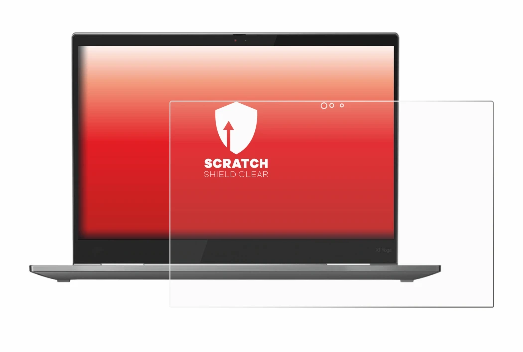 Image de l'appareil Lenovo ThinkPad X1 Yoga (5ème Gen.) avec une grande variété de protections d'écran.