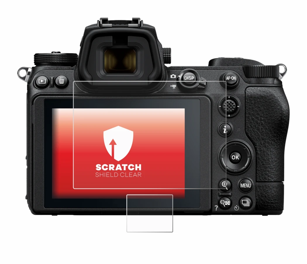 Image de l'appareil Nikon Z 6 II avec une grande variété de protections d'écran.