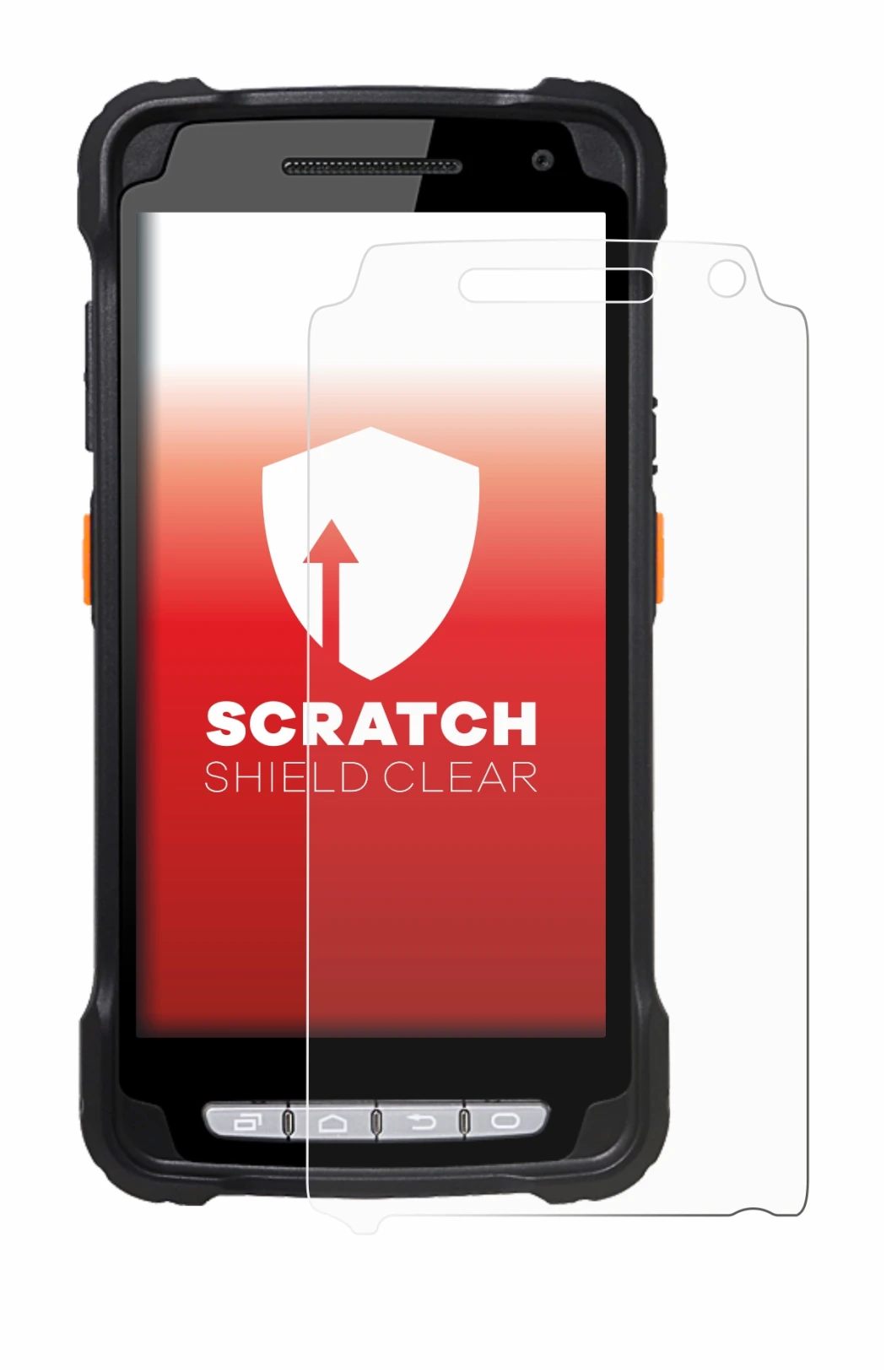 Image de l'appareil Point Mobile PM90 avec une grande variété de protections d'écran.