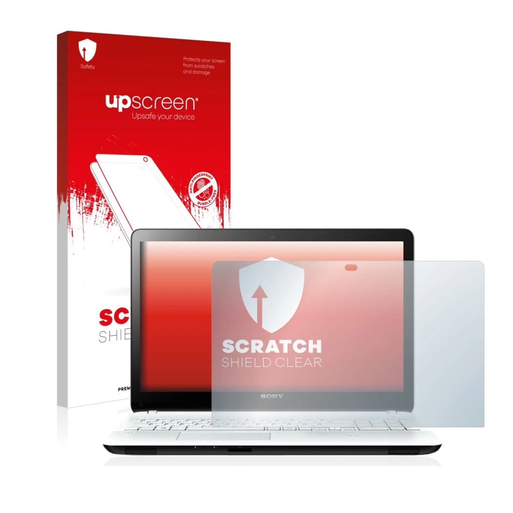 Face avant d’un emballage produit avec le logo de la marque upscreen. À côté, l’appareil Philips 24BDL4151T est représenté ave
