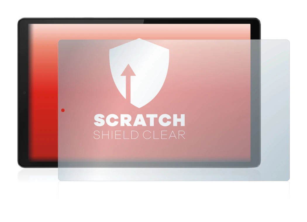 Image de l'appareil Lenovo Tab M10 HD (2e Gen.) avec une grande variété de protections d'écran.