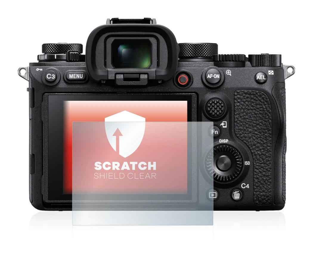 Image de l'appareil Sony Alpha 1 avec une grande variété de protections d'écran.