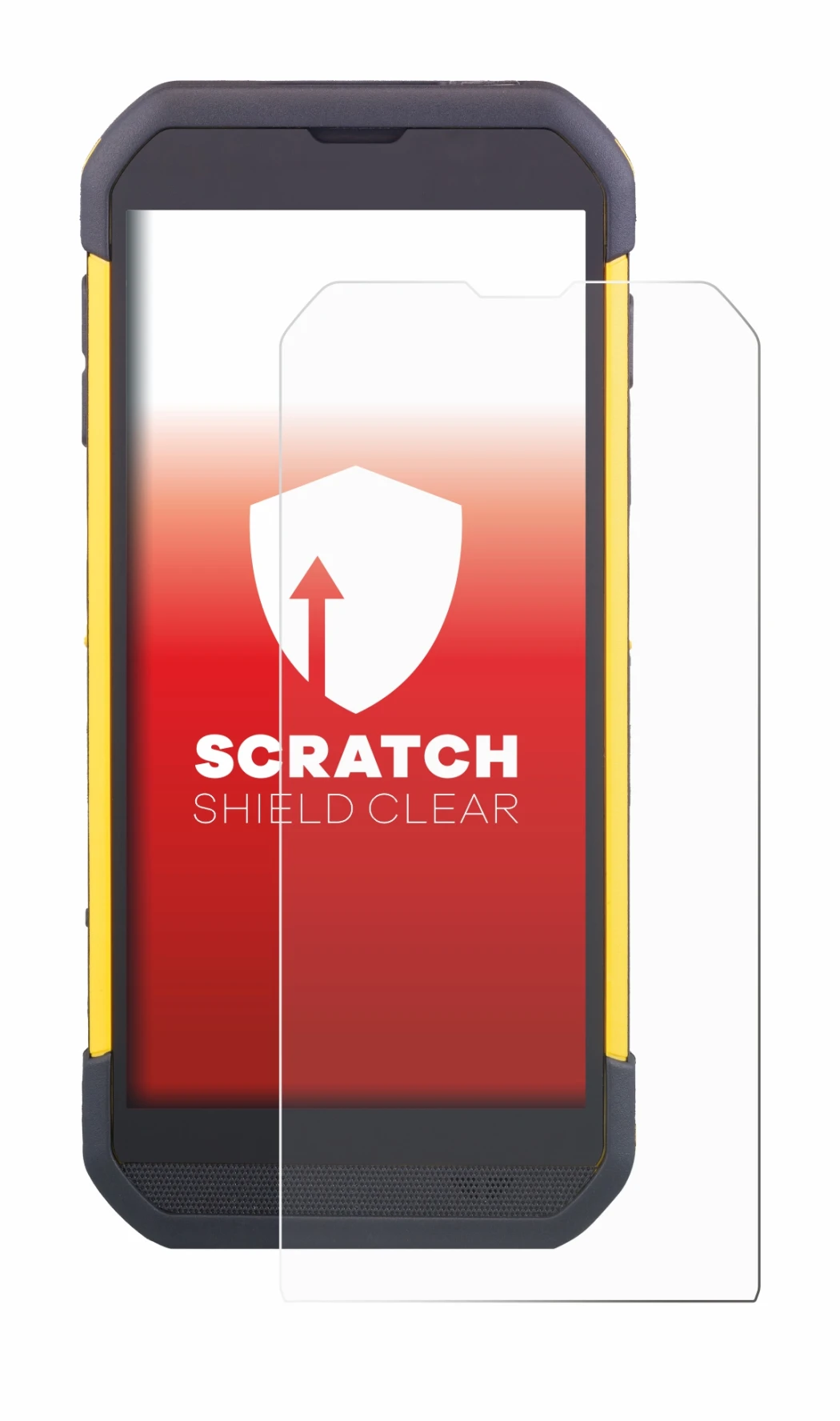 Image de l'appareil Cipherlab RS35 avec une grande variété de protections d'écran.