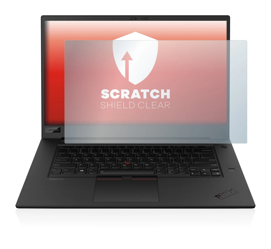 Image de l'appareil Lenovo ThinkPad P1 Gen 3 avec une grande variété de protections d'écran.