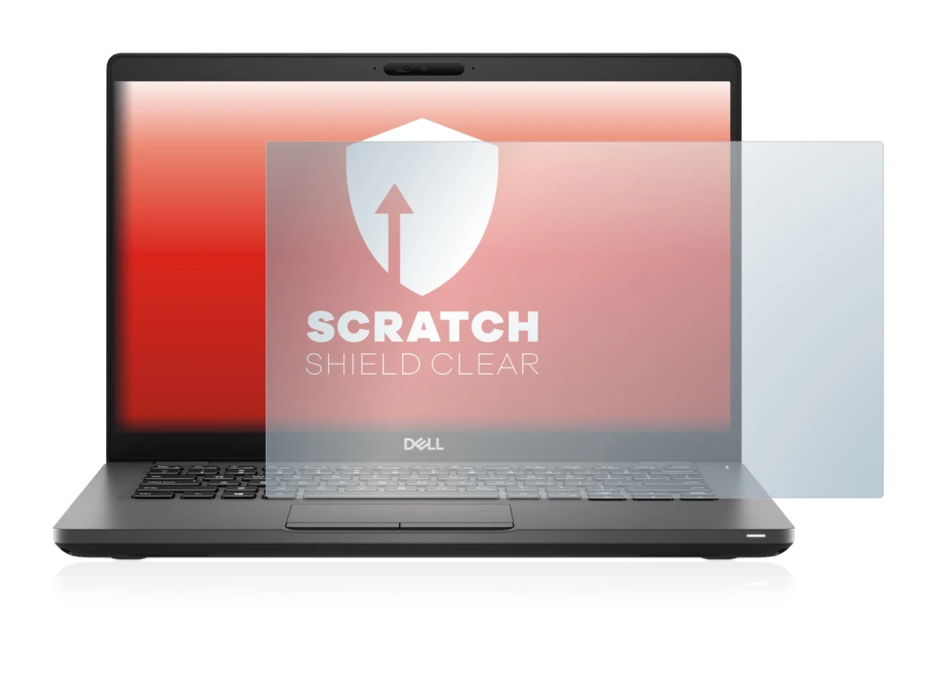 Image de l'appareil Dell Latitude 5410 avec une grande variété de protections d'écran.
