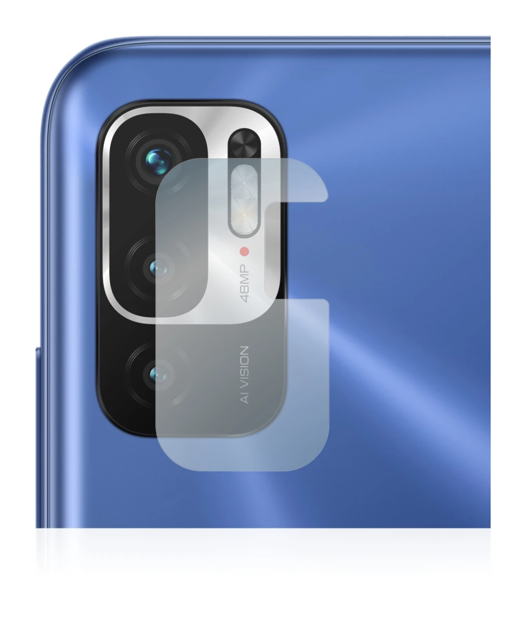 Image de l'appareil Xiaomi Redmi Note 10 5G (Caméra UNIQUEMENT) avec une grande variété de protections d'écran.