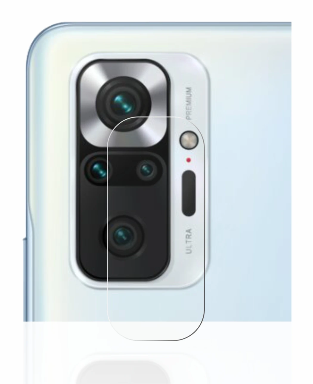 Image de l'appareil Xiaomi Redmi Note 10 Pro (Caméra UNIQUEMENT) avec une grande variété de protections d'écran.