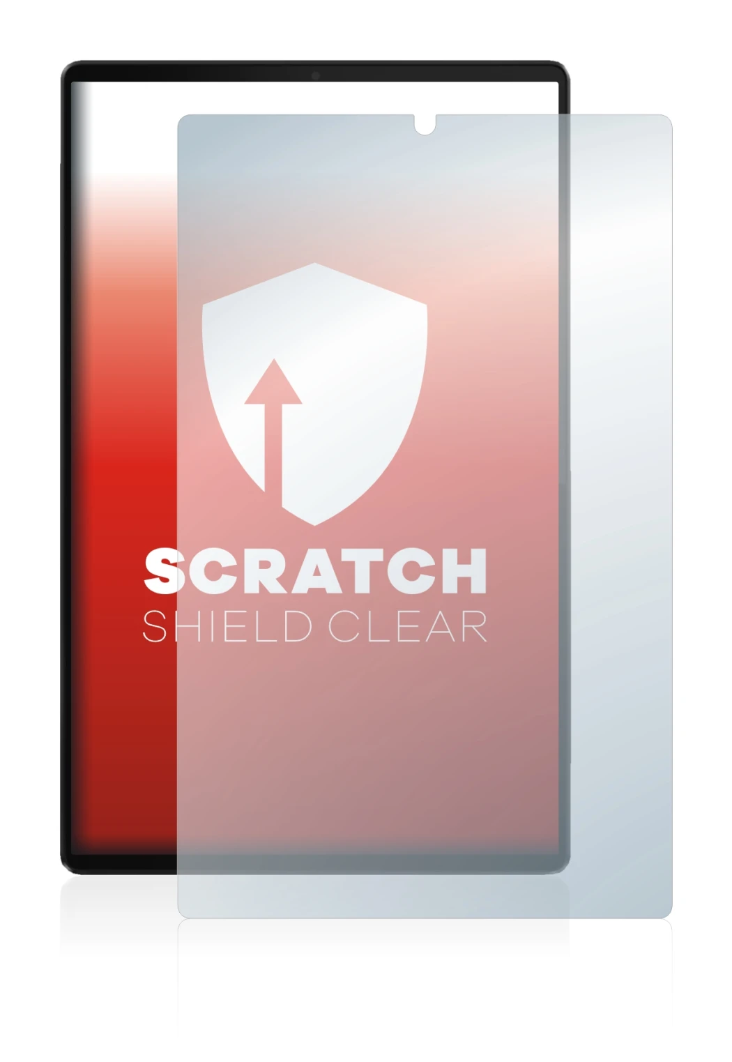 Image de l'appareil Lenovo Tab M10 FHD Plus avec une grande variété de protections d'écran.