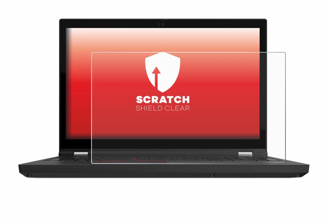 Image de l'appareil Lenovo ThinkPad P15 Gen 2 avec une grande variété de protections d'écran.