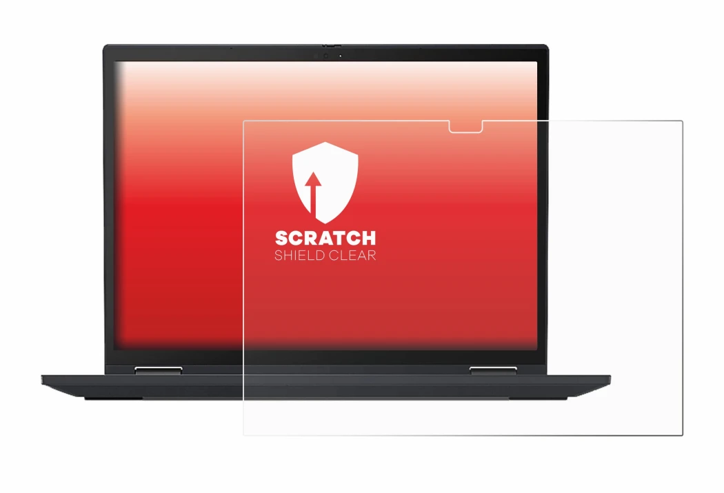 Image de l'appareil Lenovo ThinkPad X13 Yoga Gen 2 avec une grande variété de protections d'écran.