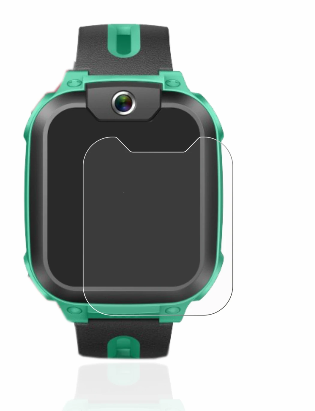 Image de l'appareil Imoo Watch Phone Z1 avec une grande variété de protections d'écran.