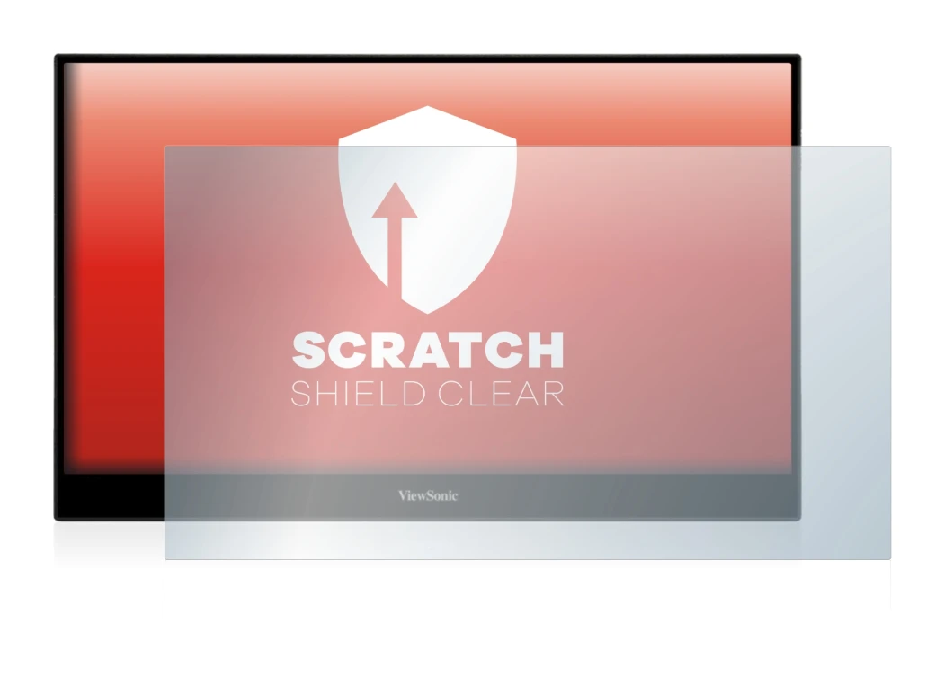 Image de l'appareil ViewSonic TD1655 avec une grande variété de protections d'écran.