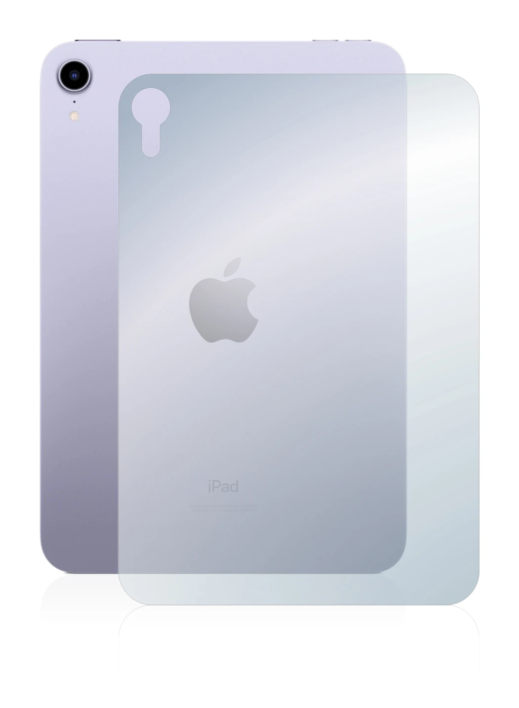 Image de l'appareil Apple iPad Mini 6 WiFi 2021 (6ème gén, Arrière) avec une grande variété de protections d'écran.