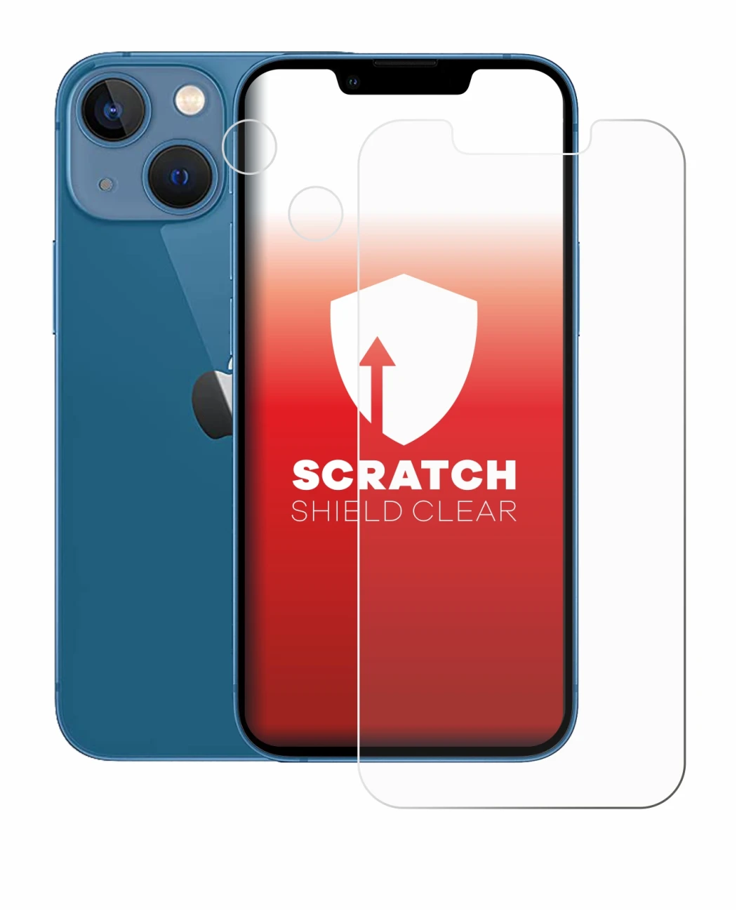 Image de l'appareil Apple iPhone 13 mini (Avant+Caméra) avec une grande variété de protections d'écran.