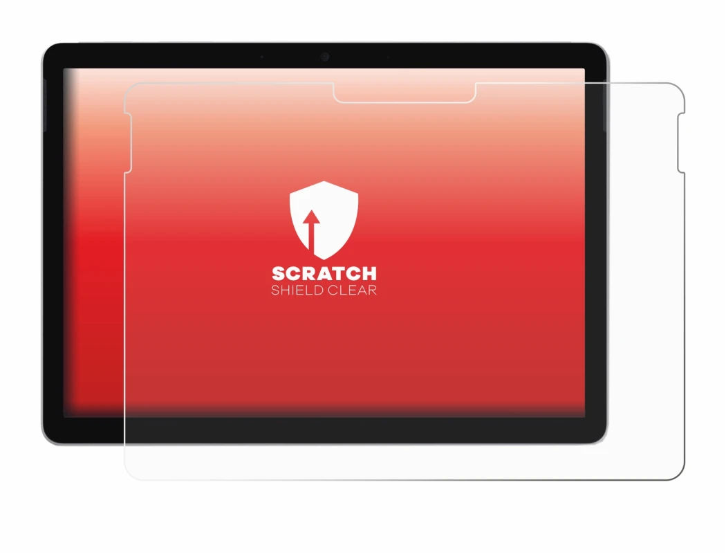 Image de l'appareil Microsoft Surface Go 3 avec une grande variété de protections d'écran.