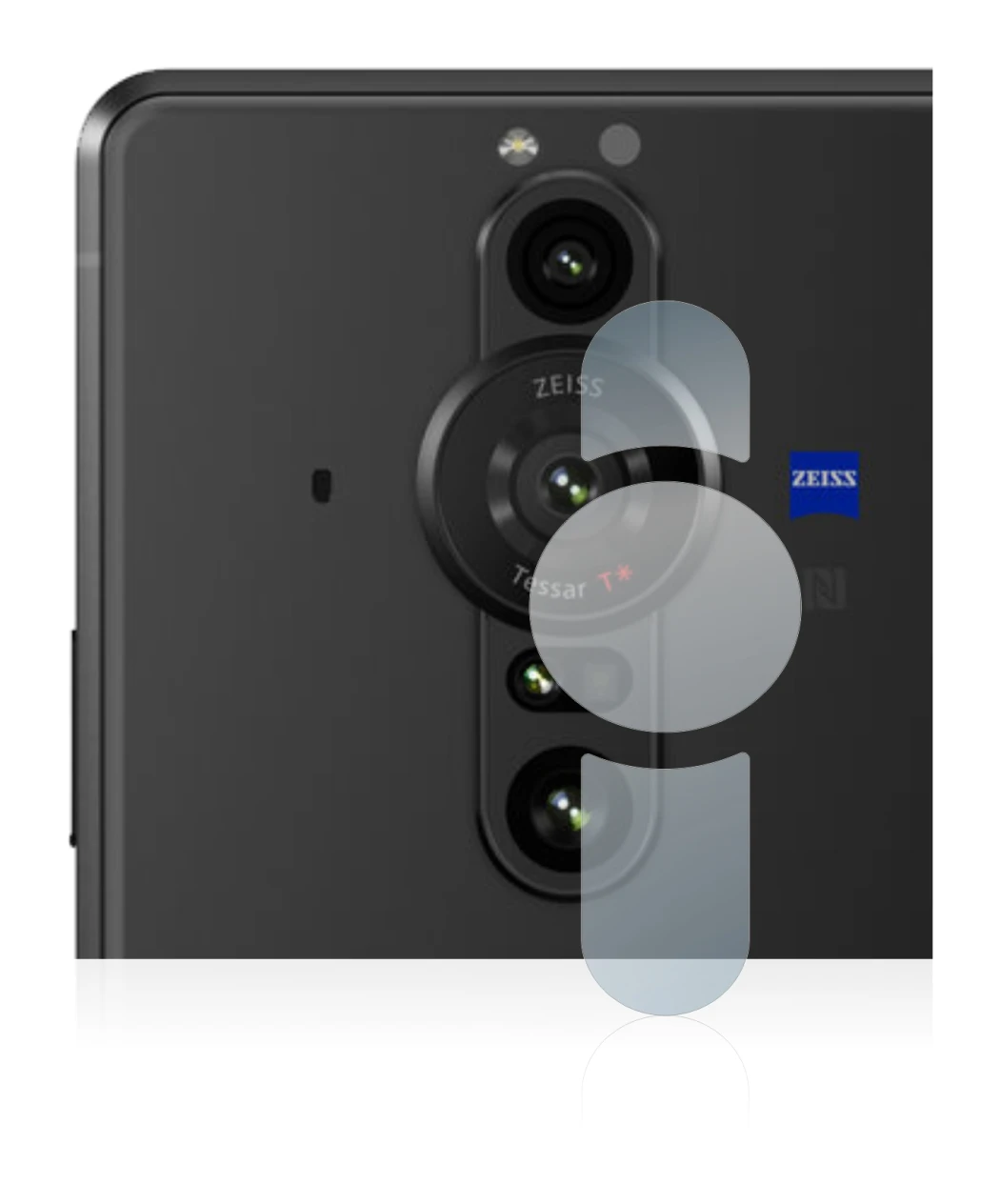 Image de l'appareil Sony Xperia Pro-I (Caméra UNIQUEMENT) avec une grande variété de protections d'écran.