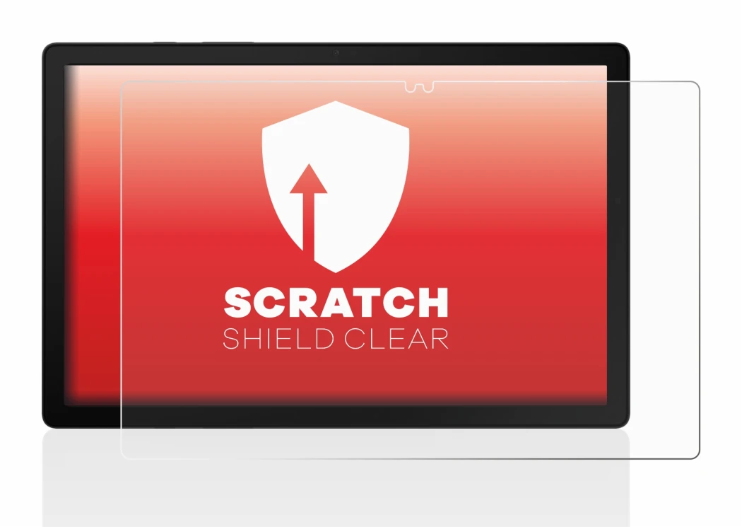 Image de l'appareil Samsung Galaxy Tab A8 WiFi avec une grande variété de protections d'écran.