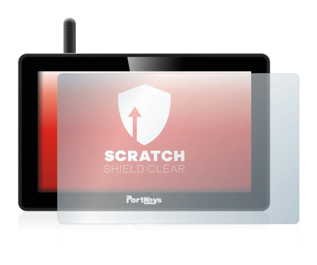 Image de l'appareil Portkeys BM5 WR avec une grande variété de protections d'écran.