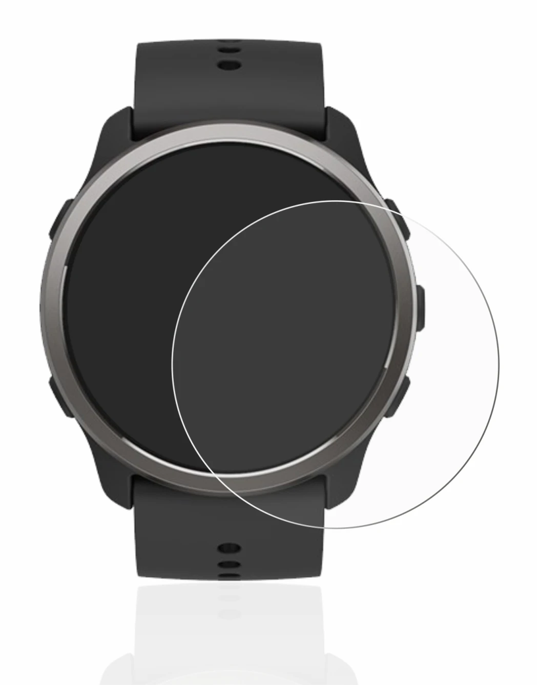Image de l'appareil Suunto 5 Peak avec une grande variété de protections d'écran.