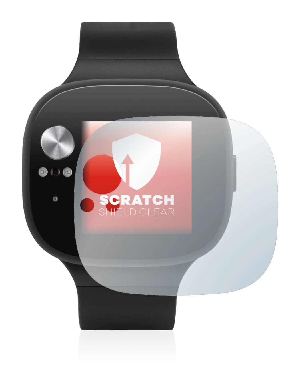 Image de l'appareil ASUS Vivowatch BP avec une grande variété de protections d'écran.