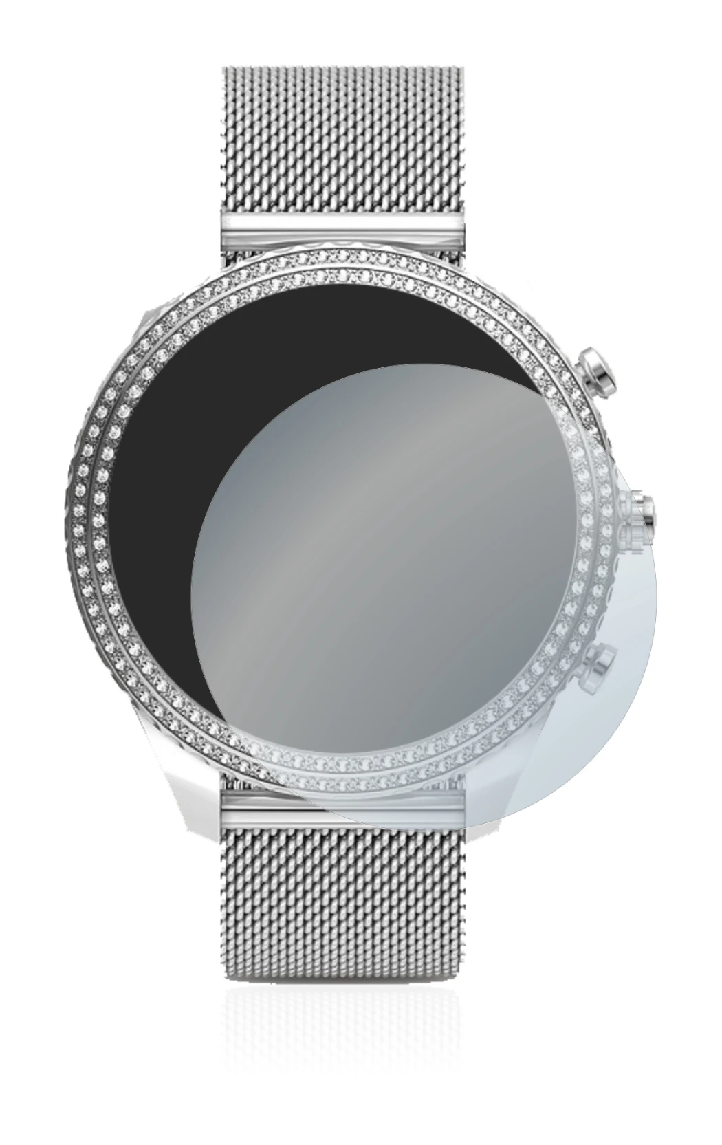 Image de l'appareil Fossil Stella (6. Gen) avec une grande variété de protections d'écran.