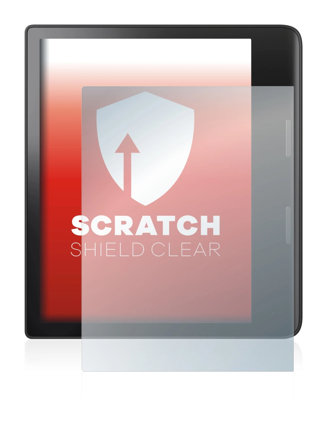 Image de l'appareil Tolino Epos 3 avec une grande variété de protections d'écran.