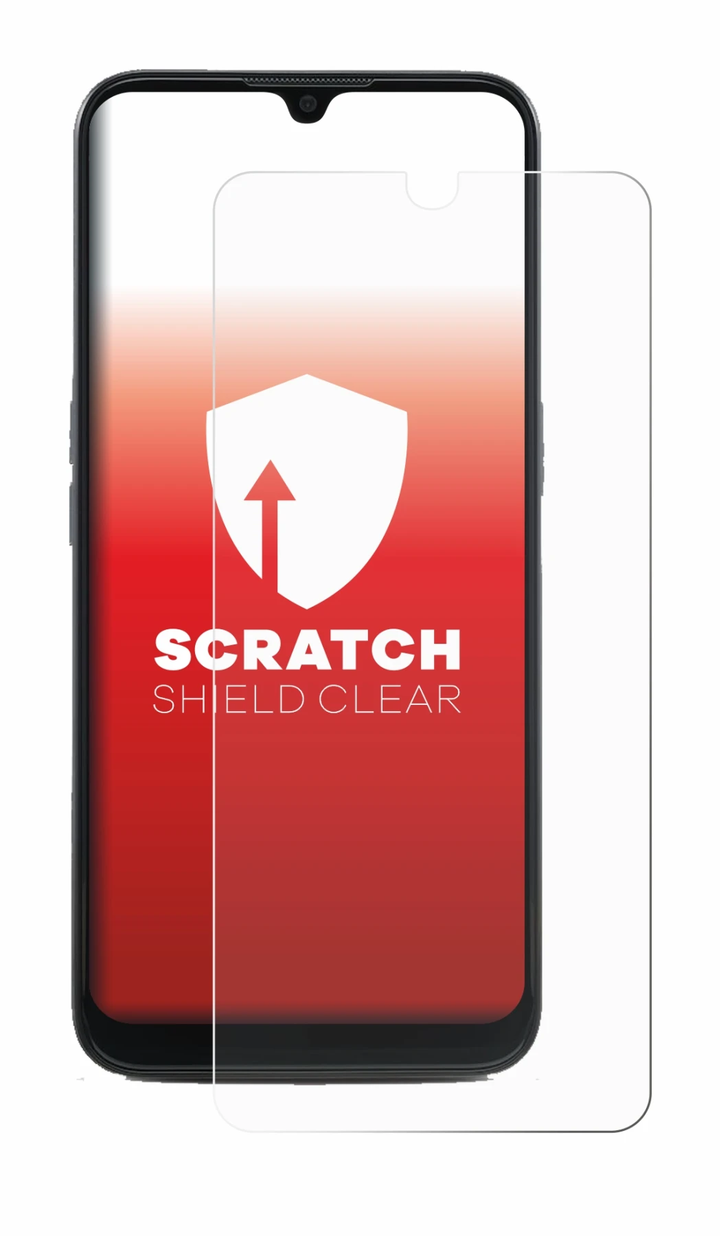 Image de l'appareil Doro 8100 avec une grande variété de protections d'écran.