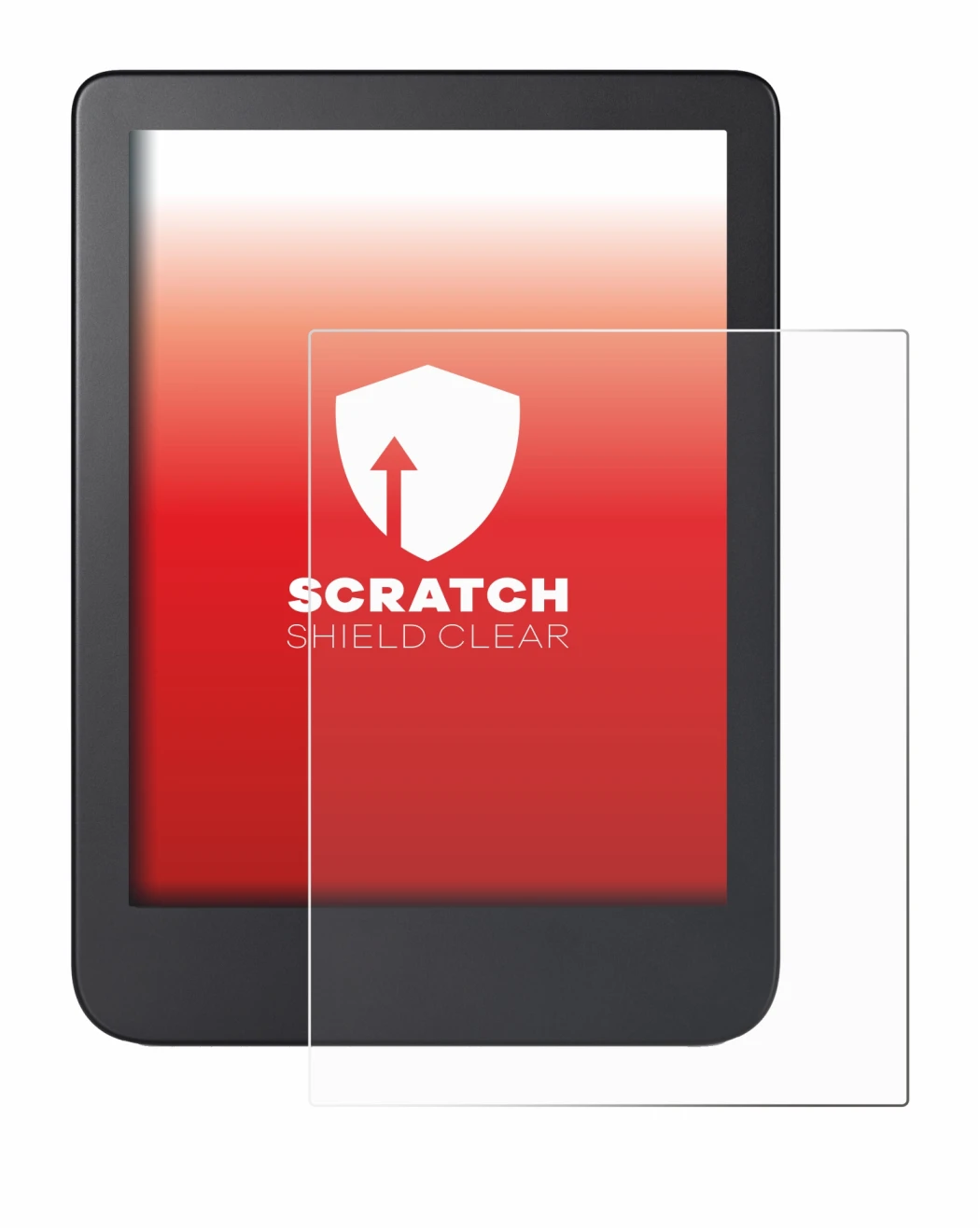 Image de l'appareil Kobo Clara 2E avec une grande variété de protections d'écran.