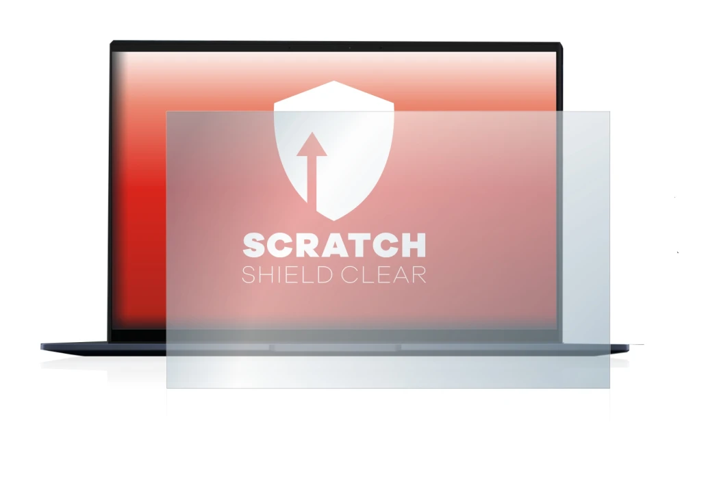 Image de l'appareil ASUS ZenBook 14 OLED avec une grande variété de protections d'écran.