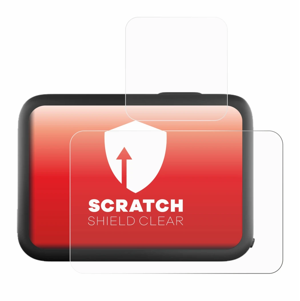 Image de l'appareil GoPro Hero 11 Black avec une grande variété de protections d'écran.