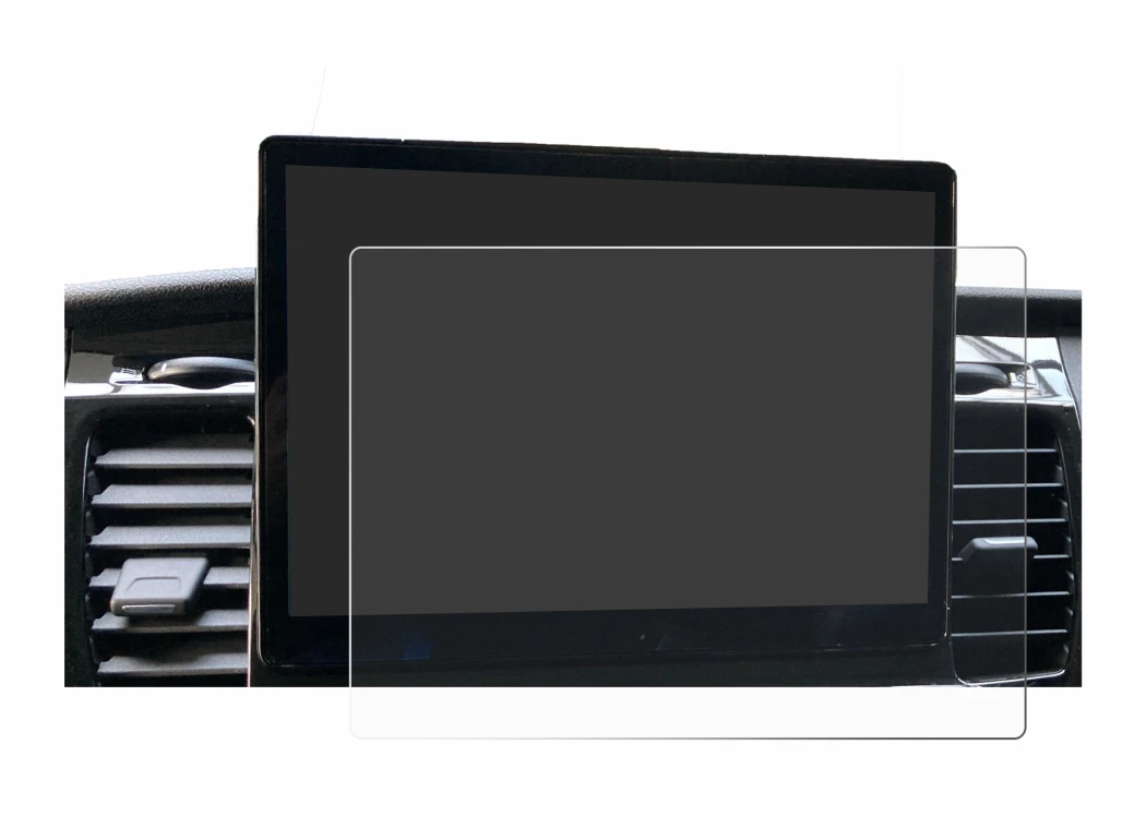 Image de l'appareil Ford Transit SYNC 4 avec une grande variété de protections d'écran.