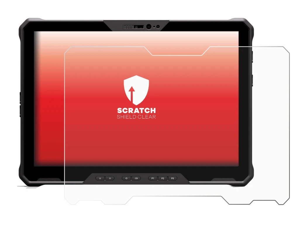 Image de l'appareil Dell Latitude 7230 Rugged Extreme avec une grande variété de protections d'écran.