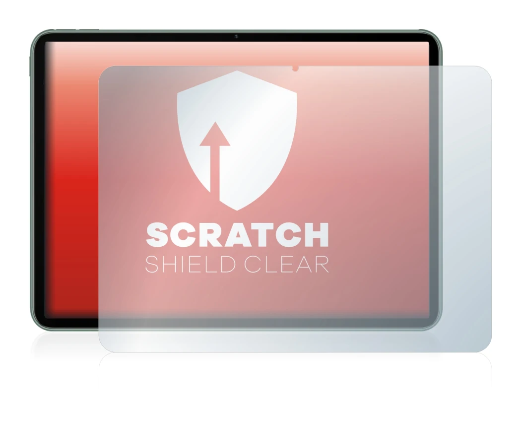 Image de l'appareil OnePlus Pad avec une grande variété de protections d'écran.