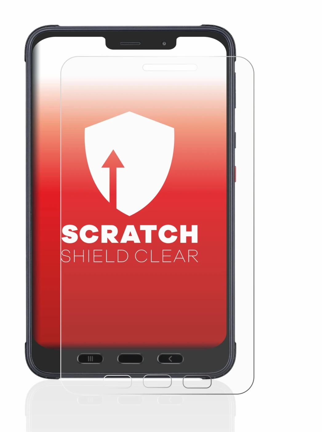 Image de l'appareil Samsung Galaxy Tab Active 3 Enterprise Edition LTE avec une grande variété de protections d'écran.