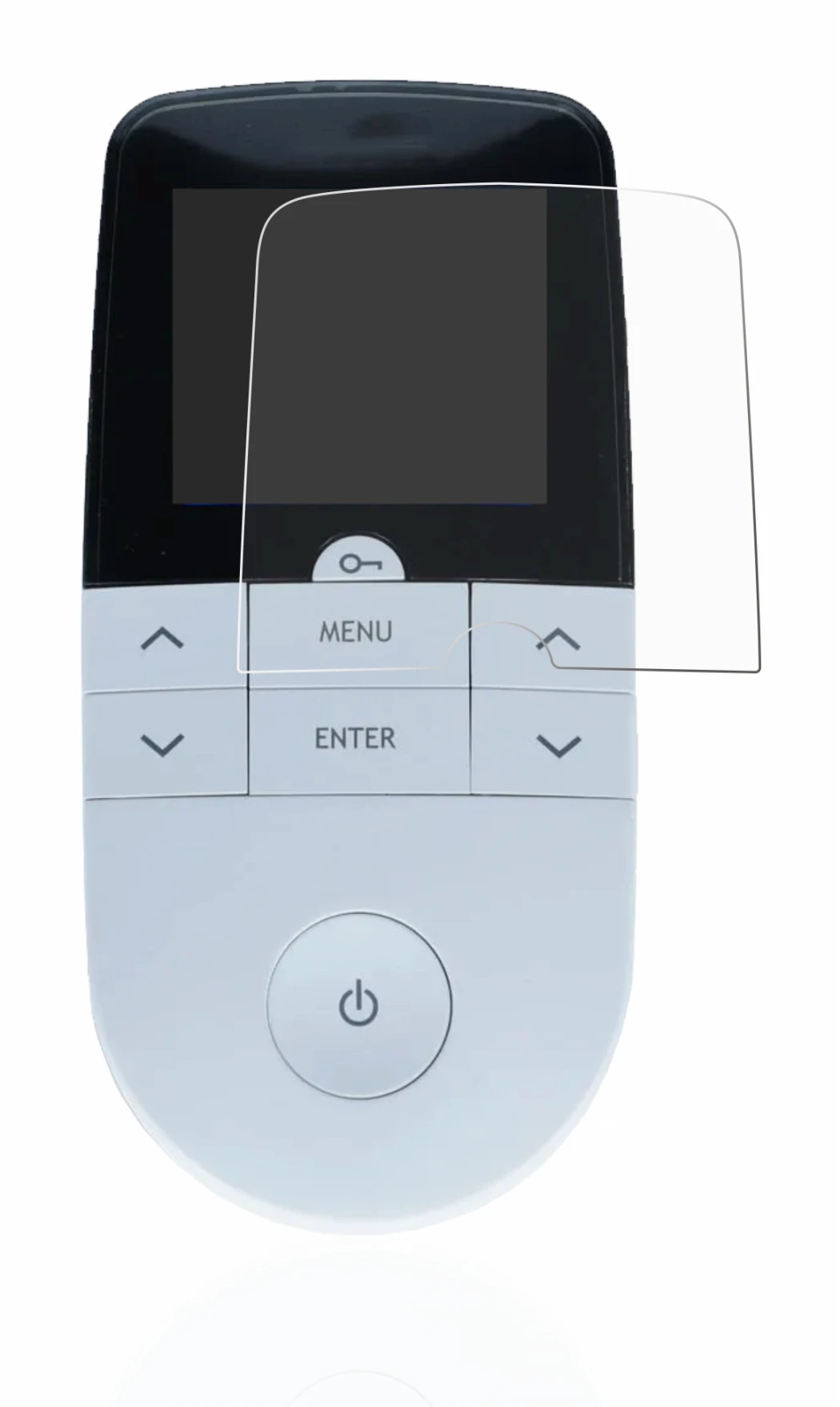 Image de l'appareil Beurer EM 49 Digital TENS/EMS avec une grande variété de protections d'écran.