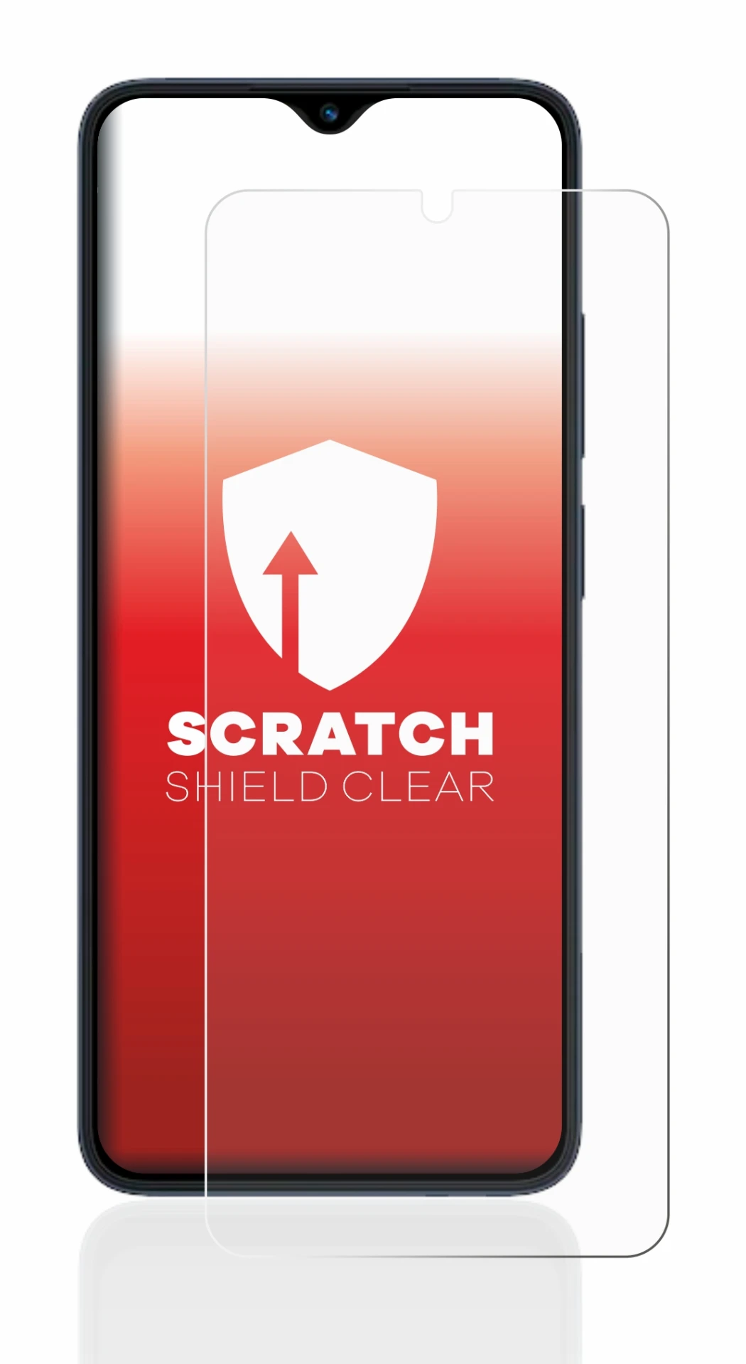 Image de l'appareil Xiaomi Redmi 12C avec une grande variété de protections d'écran.