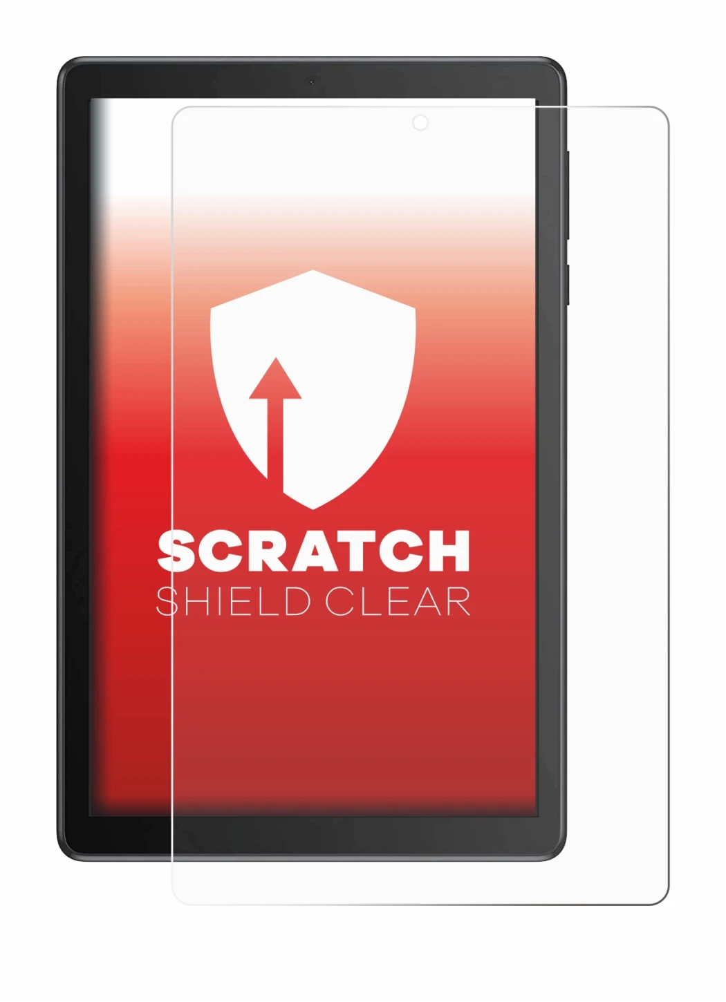 Image de l'appareil TCL Tab 8V avec une grande variété de protections d'écran.