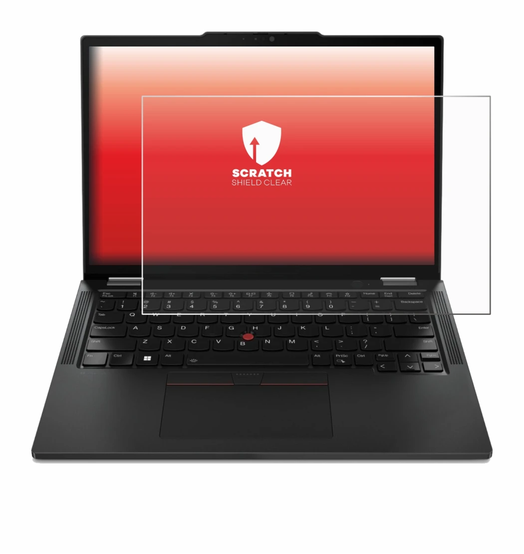 Image de l'appareil Lenovo ThinkPad X13 Gen 4 avec une grande variété de protections d'écran.