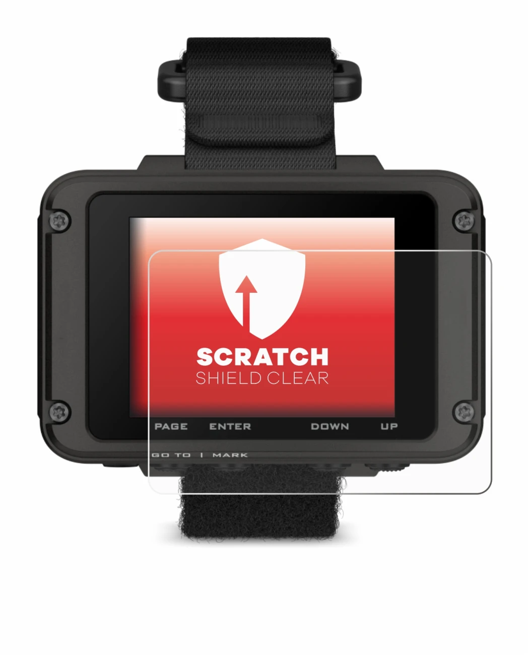 Image de l'appareil Garmin Foretrex 801 avec une grande variété de protections d'écran.